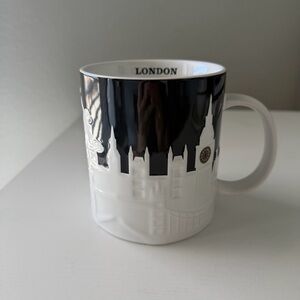 Starbucks London England City Skyline 3D Relief Collector Series Mug, 16 oz